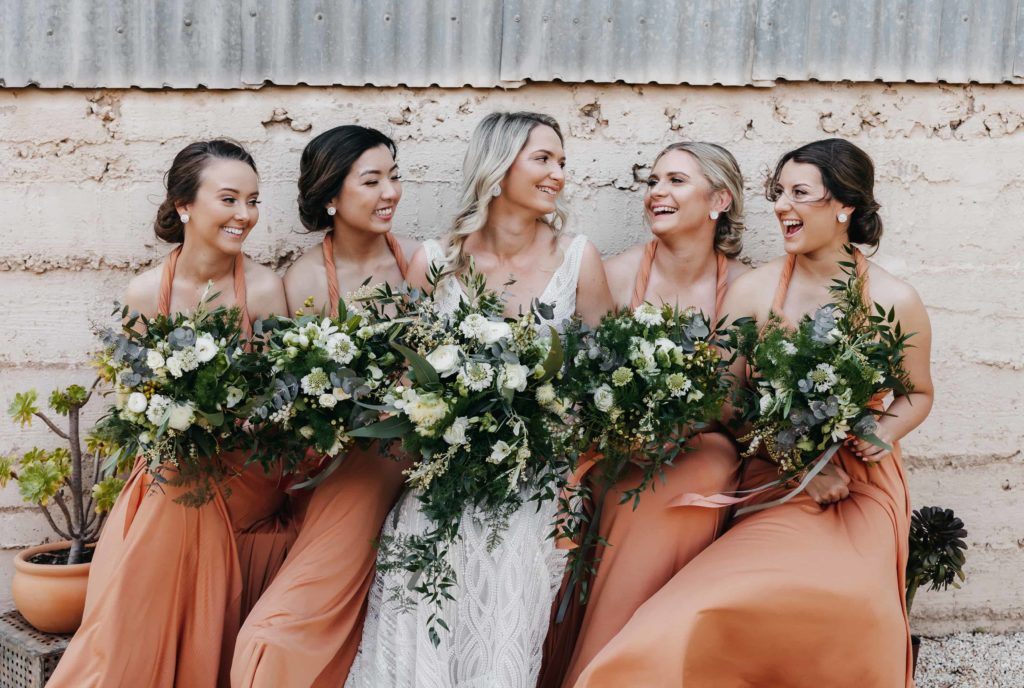 Five bridesmaids